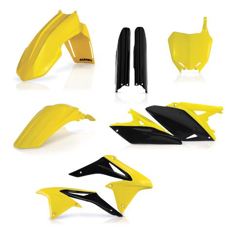 Acerbis Full Replacement Plastics Kit for 2010-18 Suzuki RM-Z250 - Original 17 - 2198035569