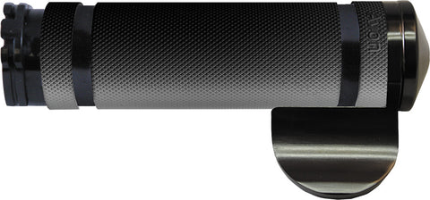 Avon Grips Air-Super Sport Grips for Harley Dyna / Electra - Black - AIR-99-ANO-BOSS