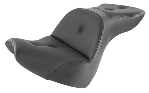 Saddlemen Explorer 2-Up Seat for 2018-20 Harley Softail Breakout - Black/Pillow Top - 818-31-029RS