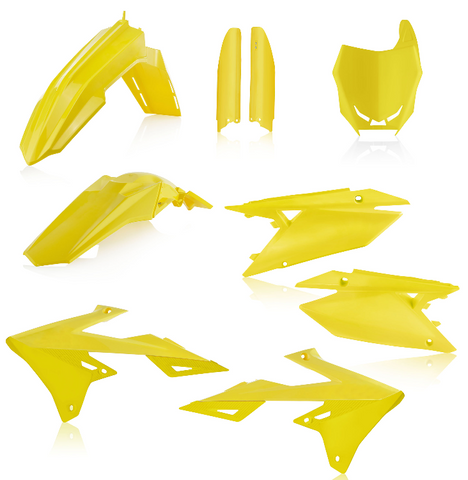 Acerbis Full Replacement Plastics Kit for 2018-21 Suzuki RM-Z 250/450 - Yellow - 2686550231