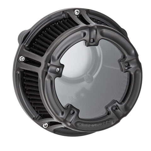 Arlen Ness Method Clear Sucker Air Cleaner for 1991-Up Harley Sportsters - Black - 18-968