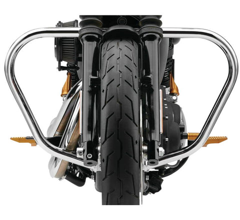 Cobra USA V-Bend Freeway Bars for 2014-20 Halrey Sportster Superlow/Roadster - Chrome - 601-2111