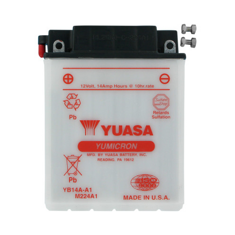 Yuasa Yumicron Battery - YUAM224A1 - YB14A-A1