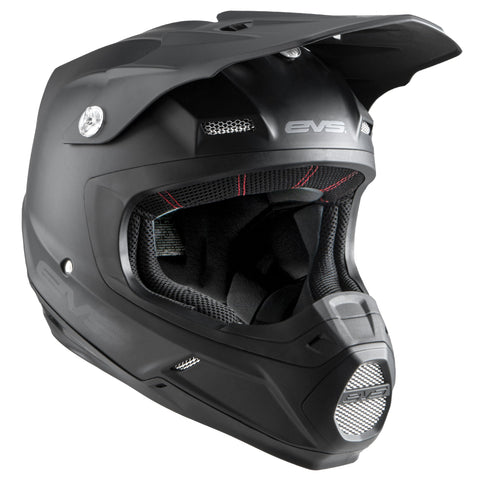 EVS T5 Solid Helmet - Matte Black - Medium - 728552 - FINAL SALE