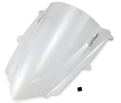 Zero Gravity Double Bubble Windscreen for 2013-14 Triumph Daytona 675R - Clear - 16-914-01