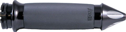 Avon Custom Contour Grips for Harley Electra / Road - Black - CC-86-ANO-SP-FL