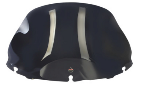 Klock Werks Flare Windshield for 2014-22 Harley Bagger models - 11.5 inch - Dark Smoke