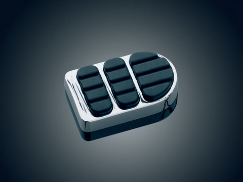 Kuryakyn 8029 - ISO Brake Pedal Pad for FX & XG - Chrome