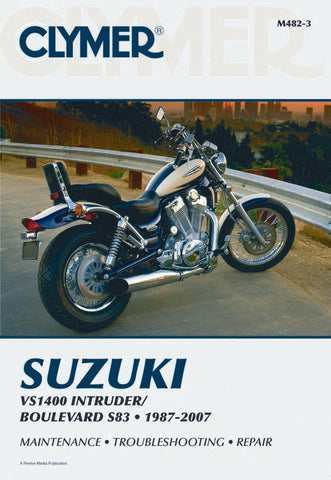 Clymer M4823 Service Manual for 1987-07 Suzuki VS1400 Intruder / Boulevard S83