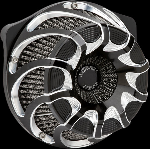 Arlen 18-983 Inverted Series Drift Air Cleaner Kit for 2001-17 Harley Softail models