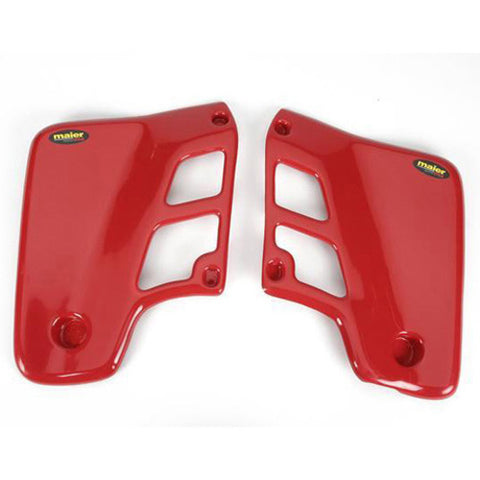 Maier 600152 RED RADIATOR SCOOPS HONDA DIRT BIKE