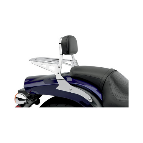 Cobra USA Mini Sissy Bar with Pad for 2004-10 Yamaha XV1700 Road Star - 02-4763
