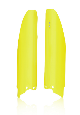 Acerbis Fork Covers for 2018-21 Suzuki RM-Z 250/450 - Light Yellow - 2686524310