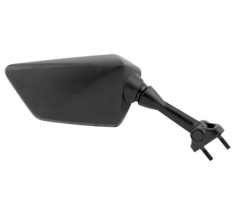 BikeMaster Replacement Right Mirror for 2008-2012 Kawasaki EX250 Ninja 250R - Black - FK-295RH