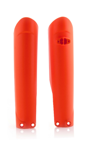 Acerbis Fork Covers for KTM EXC / SX / SX-F / XC models - 16 Orange - 2401265226