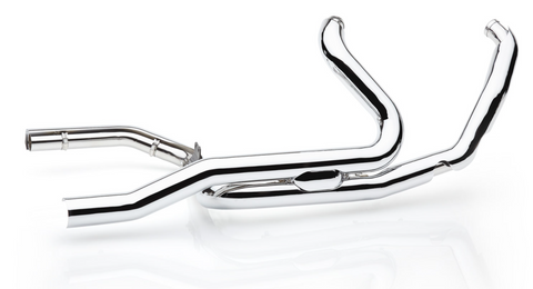 Cobra USA Pro Chamber Headpipes for 2017-2022 Harley Trikes - Chrome - 6256