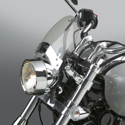 National Cycle N2534 - Flyscreen Windshield - Fits 52-56mm OD - Light Tint