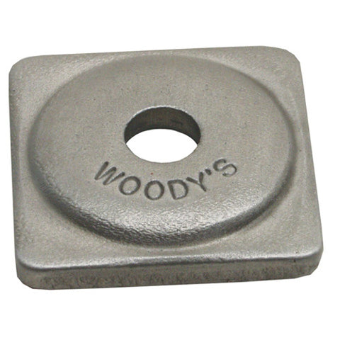 Woodys Grand Digger Square Support Plates - 12 Pack - ASG-3775-12