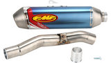 FMF Racing Factory 4.1 Slip-On Muffler for 06-09 Yamaha YZ250F / YZ450F / 07-14 WR250F / 07-11 WR450F - Anodized Titanium- 044235