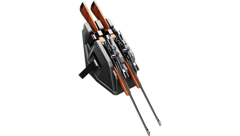 Seizmik ICOS In Cab On Seat 2 Gun Rack Holder Mount for most UTV seats - 07200