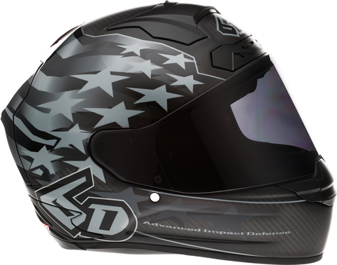 6D Helmets ATS-1R Helmet - Patriot - Black - Large - 30-0607