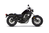 Two Brothers Racing Comp S Exhaust System for 2017+ Honda CMX Rebel 300 / Rebel 500 - Ceramic Black - 005-4830499-B