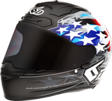 6D Helmets ATS-1R Helmet - Patriot - Red/White/Blue - Large - 30-0697