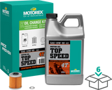 Motorex Oil Change Kit for 2025-26 Kawasaki KX 250 - Synthetic 10W-40 - 311914 or 311915