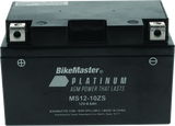 BikeMaster AGM Platinum II Battery - 12 Volt - MS12-10ZS
