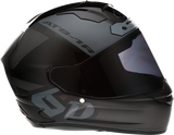 6D Helmets ATS-1R Helmet - Wyman - Black/Gray - Large - 30-0707