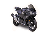 Zero Gravity Corsa Windscreen for 2018-23 Kawasaki EX400 Ninja 400 - Light Smoke - 24-283-02