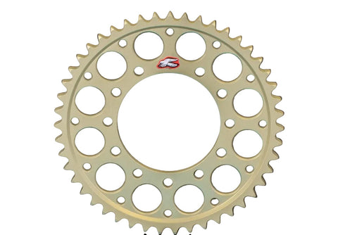 Renthal 44 Tooth Ultralight Sprocket - Rear - Hard Anodized - 404U-520-44P-HA