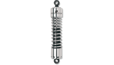 Progressive Suspension 412 Series Shocks - 14.25 inch - Rear - Chrome/Black - 412-4024C