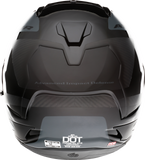 6D Helmets ATS-1R Helmet - Wyman - Black/Gray - Large - 30-0707