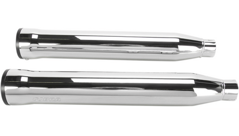 Cobra USA RPT Slip-On Mufflers for Harley Softail Models - Chrome - 6052
