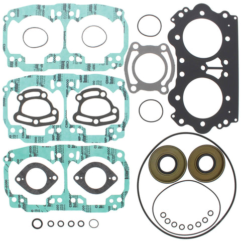 Vertex 611206 Complete Gasket Kit w/ Seals for 1998-00 Sea Doo 951-White Carb