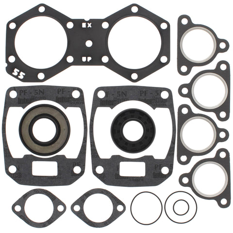 Vertex 711238 Complete Gasket Kit w/ Oil Seals for 1999-03 Polaris Super Sprt