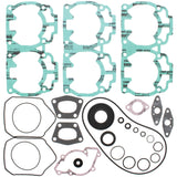 Vertex 711256 Complete Gasket Kit w/ Oil Seals for 2001-03 Ski-Doo 500 Models