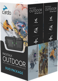 Cardo Packtalk Outdoor for Helmet Sports Handsfree Intercom - DUO - Black - SP000101