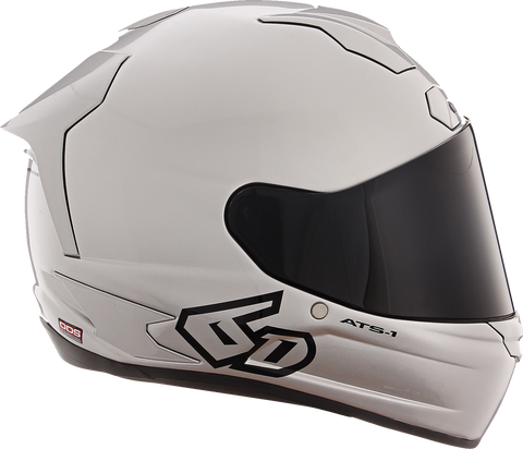 6D Helmets ATS-1R Helmet - Gloss Silver - Large - 30-0997