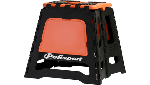 Polisport Folding MX Bike Stand - Black / Orange - 8981500002