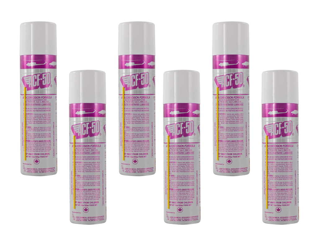 Lear Chemicals ACF-50 Anti-Corrosion Spray - 13 oz Aerosol (6 Pack ...