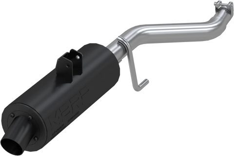 MBRP Slip-on Muffler for 2007-2014 Honda Forman / RancherSport -  1.75 Inch - Black - AT-6109SP