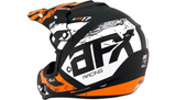 AFX FX-17 Attack Youth Helmet - Matte Black/Orange - Large - 0111-1407 - FINAL SALE