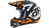 AFX FX-17 Attack Youth Helmet - Matte Black/Orange - Large - 0111-1407 - FINAL SALE