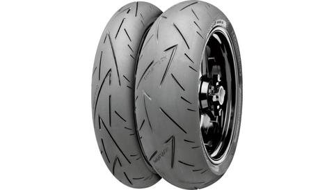 Continental ContiSportAttack2 Rear Tire - 160/60ZR17 - 69W - Rear - 02440090000