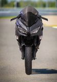 Zero Gravity Corsa Windscreen for 2018-23 Kawasaki EX400 Ninja 400 - Light Smoke - 24-283-02