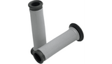 Renthal Street Dual-Compound Grips - 1-1/8 Inch - Gray - G174