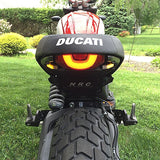 New Rage Cycles Fender Eliminator for 2015-17 Ducati Scrambler Models - Tucked Licence Plate - ICFU-FE-P