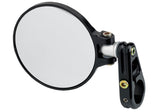 Joker Machine Cafe Racer Folding Bar End Round Mirror - Black - 09-303B